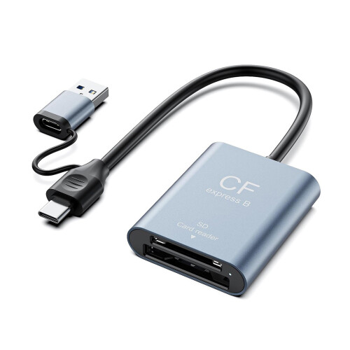 USB 3.2-Doppelsteckplatz-Kartenleser für CFe Typ A-A und SD3.0