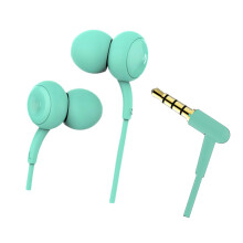 3,5 mm computerheadset met microfoon, in-ear-Blauw