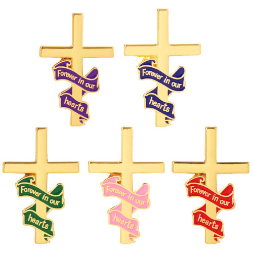 Stylish Brooch Multifunctional Accessory Beautiful Ribbon-Red 1
