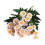 Τεχνητό μπουκέτο μεταξωτών λουλουδιών Gerber Daisy για το σπίτι και 2
