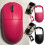 Plastic Upper Case Side Buttons And Glides Pads For GPROX-Black 5