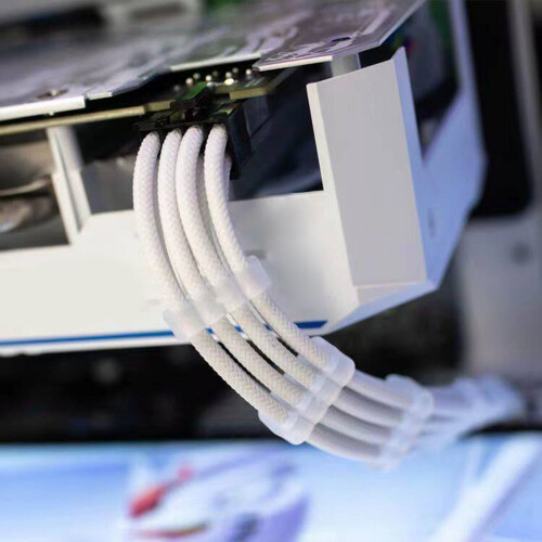 Cable Combs Premium ABS Cable Management Clips Set-transparent 1
