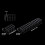 Cable Combs Premium ABS Cable Management Clips Set-transparent 5