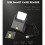Intelligenter USB2.0-Kartenleser mit schneller-USB A 2
