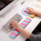 Soft Milk Fabric Wrist Support Mouse Pad-Blue mouse pad 3