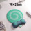 Soft Milk Fabric Wrist Support Mouse Pad-Blue mouse pad 6