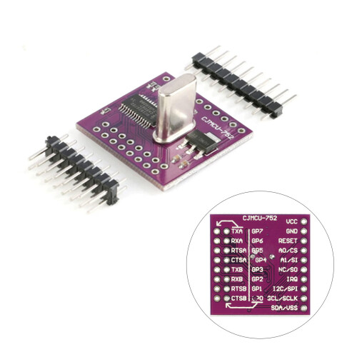 Module de convertisseurs RS485 stable SC16IS752 avec 1