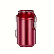 Portable Mini Metal Ashtray for Car and Outdoor Use