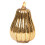 Mercury Glass Pumpkin Light LED 6.4 inch Battery Operated 1