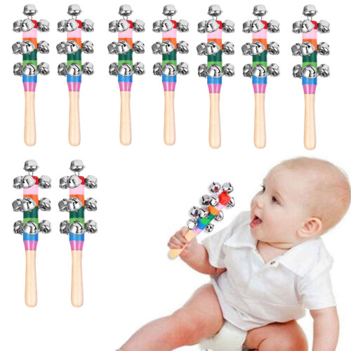 Jingle Bells Hand Sleigh Bells 9 pcs 0.95 lbs 1