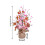 Pink Pumpkin Cutout Decoration 42 cm 3