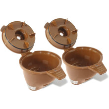 Set van 2 herbruikbare koffiefiltermandjes voor Hamilton Beach