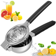 Stainless Steel Lemon Squeezer – 23 cm, Ergonomic Design