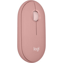 Logitech Pebble Mouse 2 M350s Slim Bluetooth Wireless Mouse, Portable, Lightweight, Customisable Button