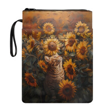 Book Cover with Zip Closure, 300D Polyester, Waterproof