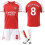 25-26Arsenal FC Home Νο.8 Σετ φανελών Ødegaard για παιδιά, ποδοσφαιρική εμφάνιση ενηλίκων με 1