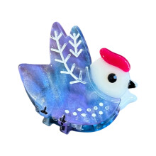 Jolie petite pince à cheveux en forme d'oiseau, épingle à-J