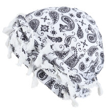 Durag Sport-Kopfbedeckung zum Radfahren und Laufen,-Weiß