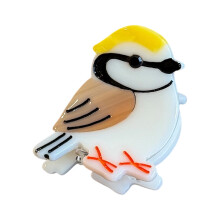 Durability Acetate Hairpin Cartoon Bird Hair Barrette for Kid-G