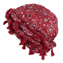 Sport Skull Hat Durag for Cycling and Climbing Trendy-Burgundy