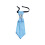 Elegant Korean Styles Ruffled Neck Tie With-Light Blue 1