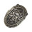 Heart Belt Buckle Replacement Retro Unique-Bronze oval flower b 1