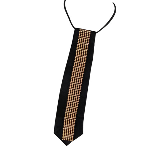 Lässiges Business-Hemd, elegante Krawatte,-Schwarz