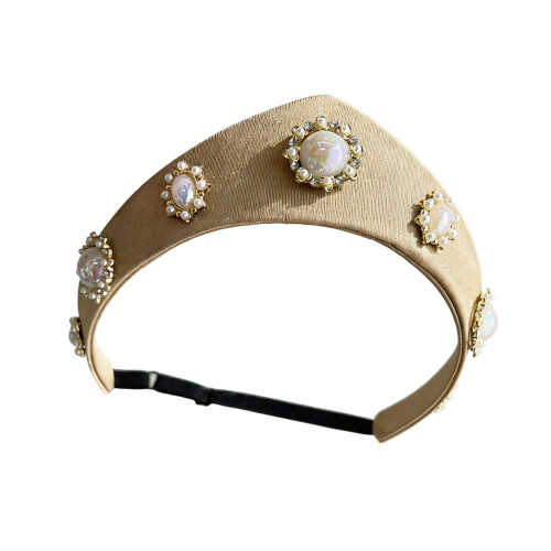 Cosplay – bandeaux élisabéthains, accessoire de cheveux-Or