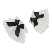 Couvre-mains floraux, accessoires de Studio d'art pour-Noir