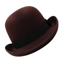 Chapeau seau unisexe élégant, chapeau Derby, accessoire de-café