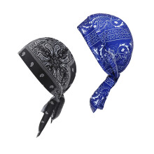 Chapeau sur le thème des pirates, couvre-chef-noir bleu roi