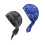 Adjustable Pirate Hat Cool Pirate Themed Hat-black royal blue 1