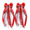 Nœuds de bottes à thème occidental avec détails en-rouge 1