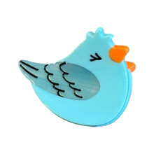 Durability Acetate Hairpin Cartoon Bird Hair Barrette for Kid-M