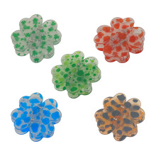 Fashionable Magnetic Lucky Clovers Pattern Hair Clip for Various