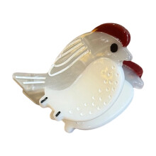 Lovely Small Bird Shape Hair Clip Durability Acetate Hairpin-L