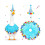 Conjunto de decoração de varanda White Goose Festival de 23 polegadas 3