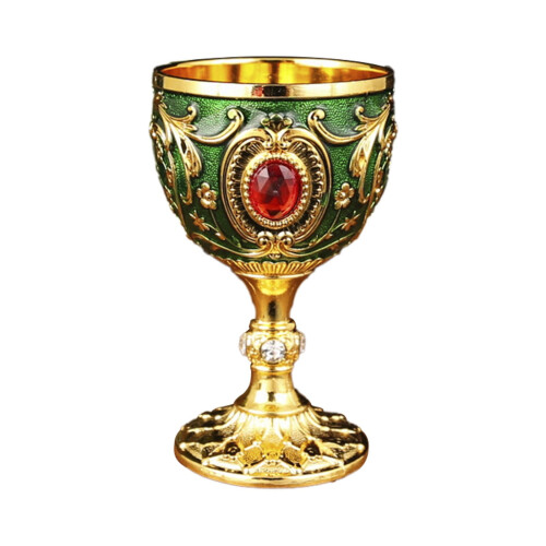 Vintage Medieval Goblet Metal Wine Cup 1 Piece 1