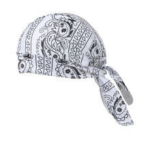 Durag-Turban-Beanie-Kappen, geeignet für den täglichen-Weiß