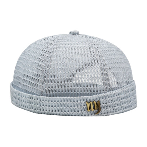 Lichtgewicht polyester Skully Hat-reispet, ideaal-Lichtgrijs