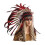 Unique Styles Headbands Multicolor Retros Hairband-RED2 1