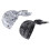 Adjustable Pirate Hat Cool Pirate Themed Hat Fun-black white 1