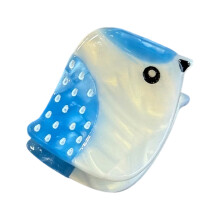 Miniature Bird Hair Clip Light weight Cartoon Bird Shaped-F