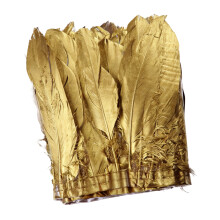 Delicate Golden Feather Wing Shawl Cloak Perfect For Photography