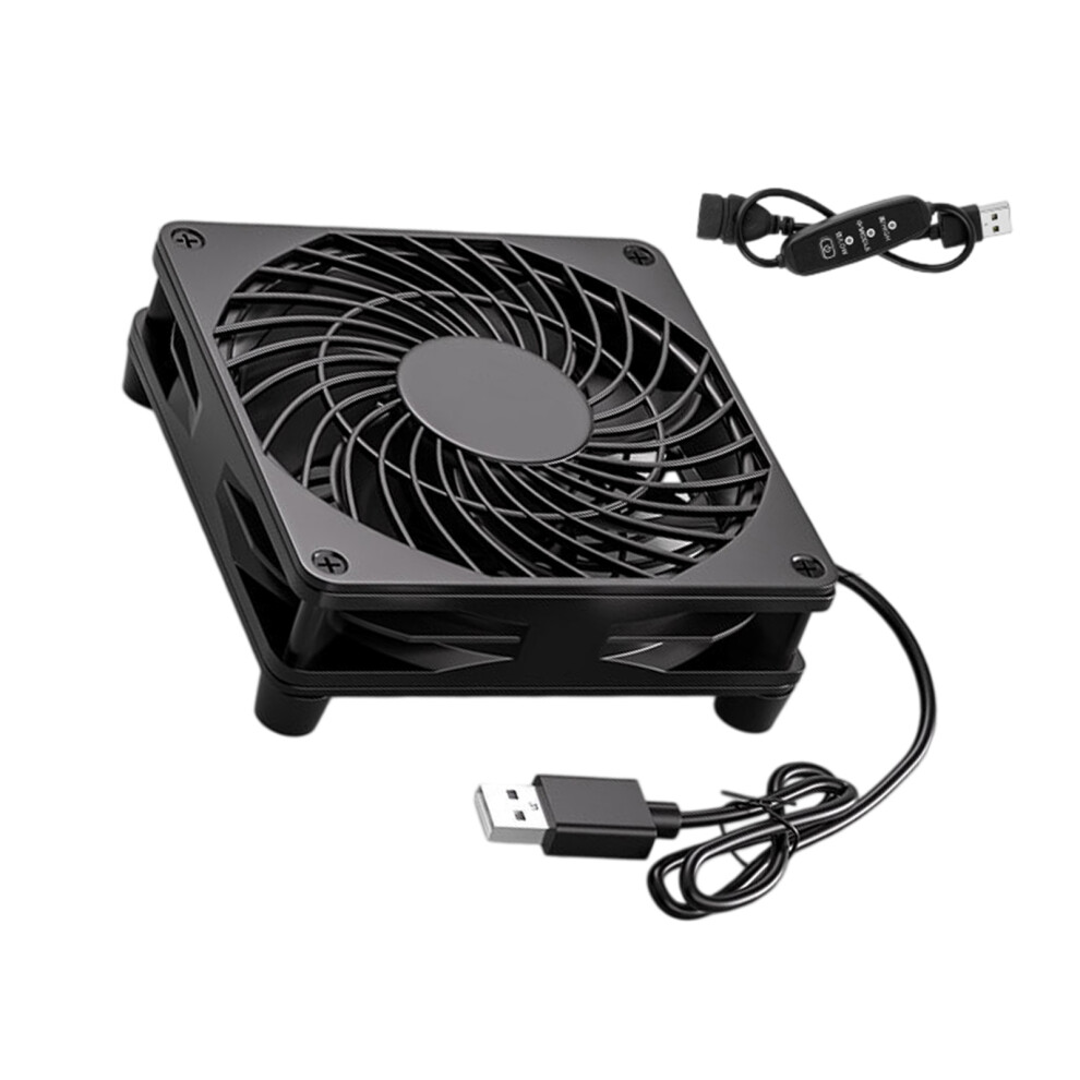 Router Cooling Fan Pc Tv Box Quiet 5V Usb Power-Single Fan 7627001552418