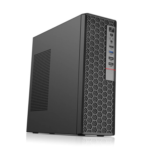 Compacte metalen desktopcomputerbehuizing voor en Mini