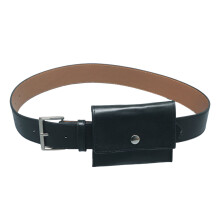 Elegante heuptas met heuptasje voor heren en dames,-Zwart