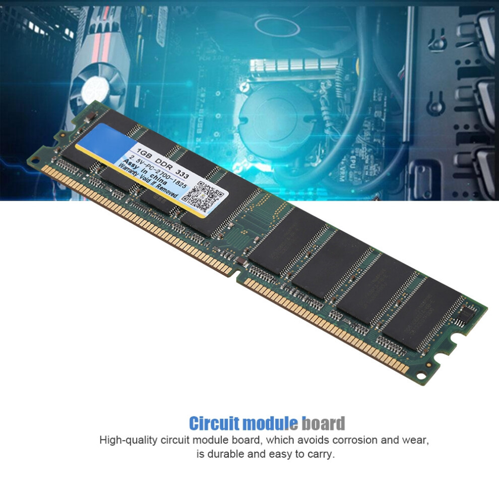 1Gb Pc2700 Ddr 333Mhz Ram For Desktop Pc 7790334628898