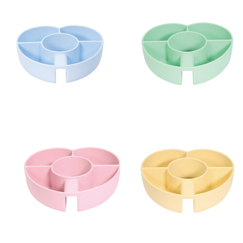 Piling Serving Set For Large Holders Heat Resistant And-pink 1