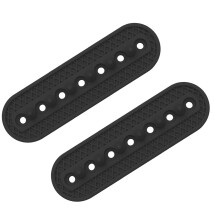Snapbacks Strap Replacement with 7 Holes Colorful Hat-Black